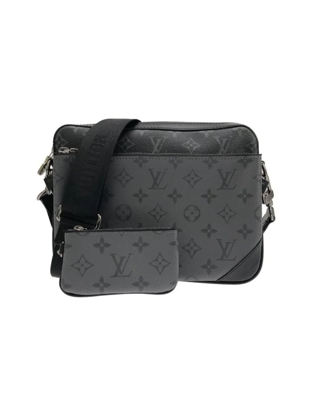 Louis Vuitton Monogram Eclipse Reverse Trio Messenger Shoulder